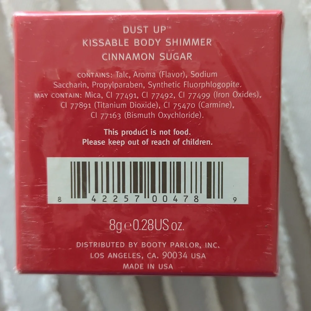 Vintage booty parlor Dust up body shimmer New